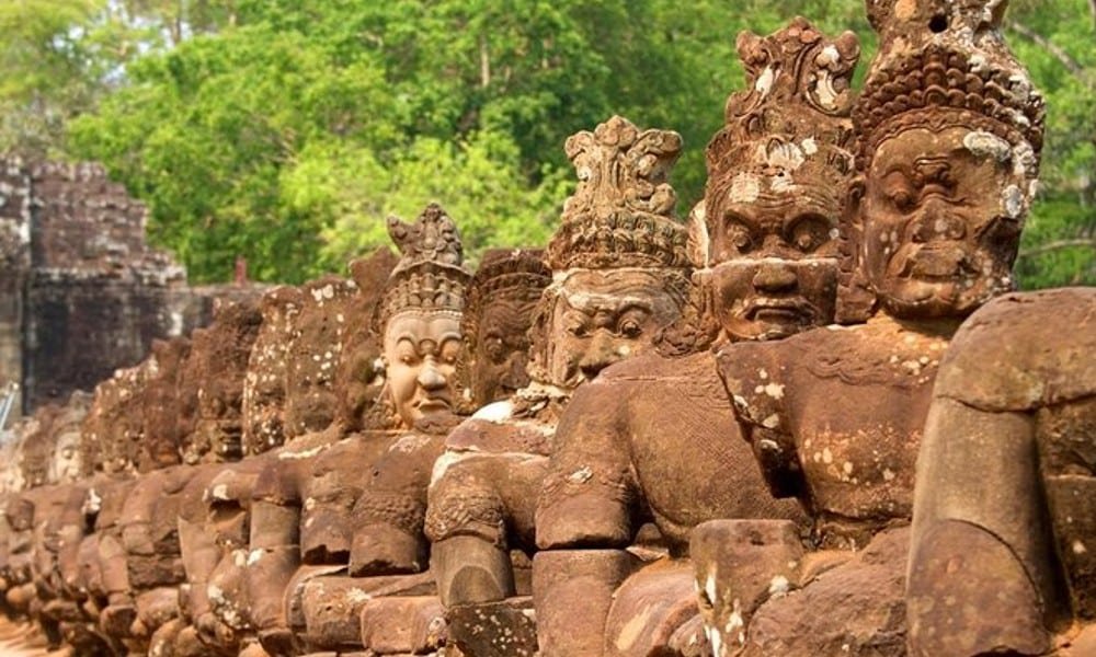 Cuál es el diseño arqueológico de la ciudad de Angkor Wat