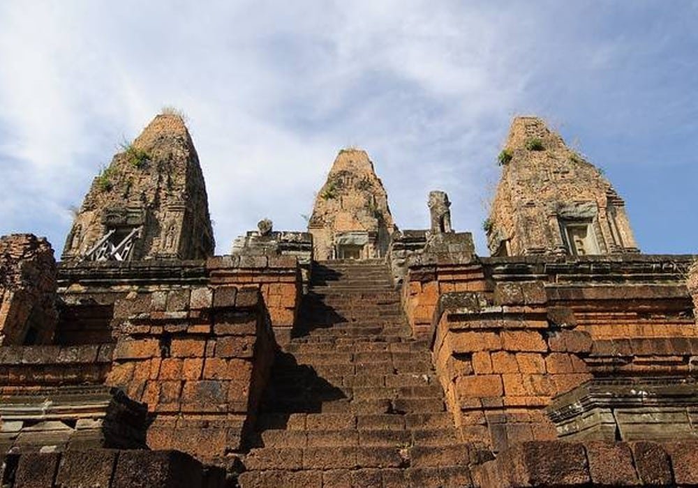 Qué estilo arquitectónico tiene el templo de Pre Rup