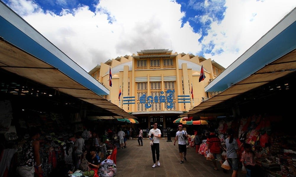 Russian Maarket en Phnom Penh (Nom Pen)