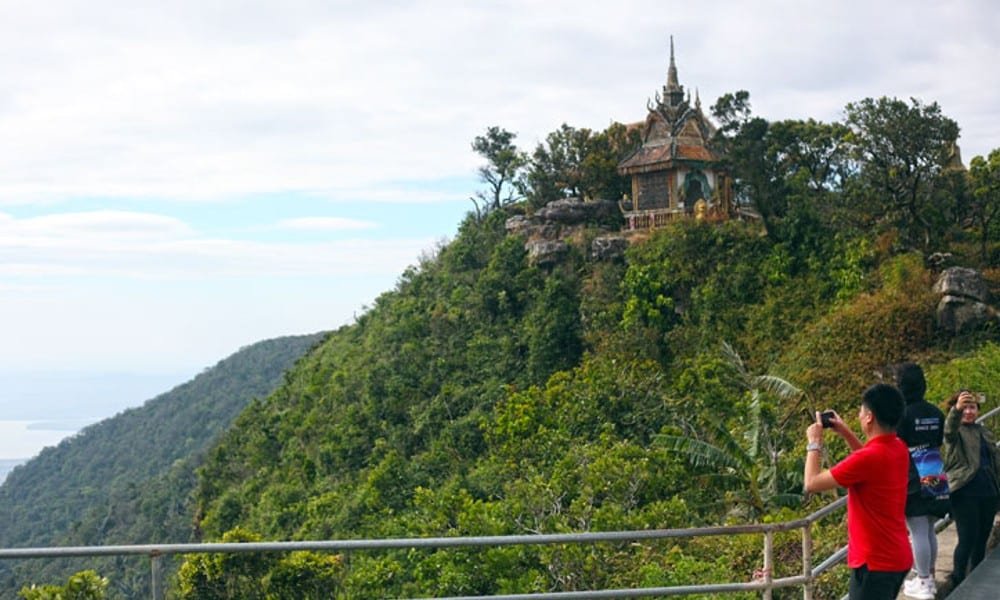 a montaña de Bokor