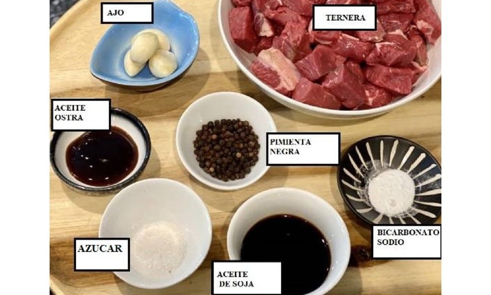 Cuáles son los ingredientes del Lok Lak