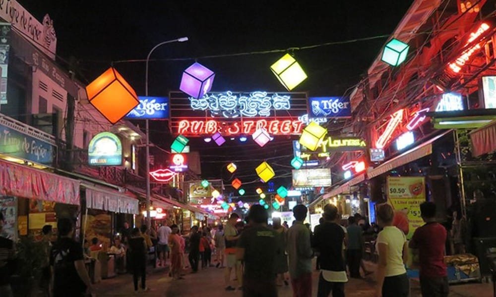 pub street en Siem Reap