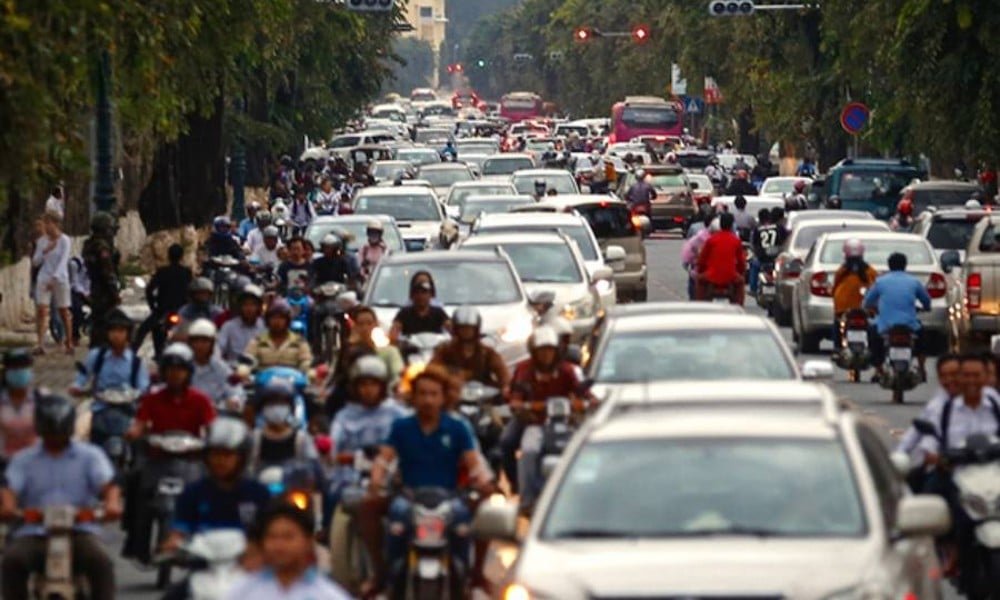 ¿Cómo es de seguro el tráfico en Camboya?