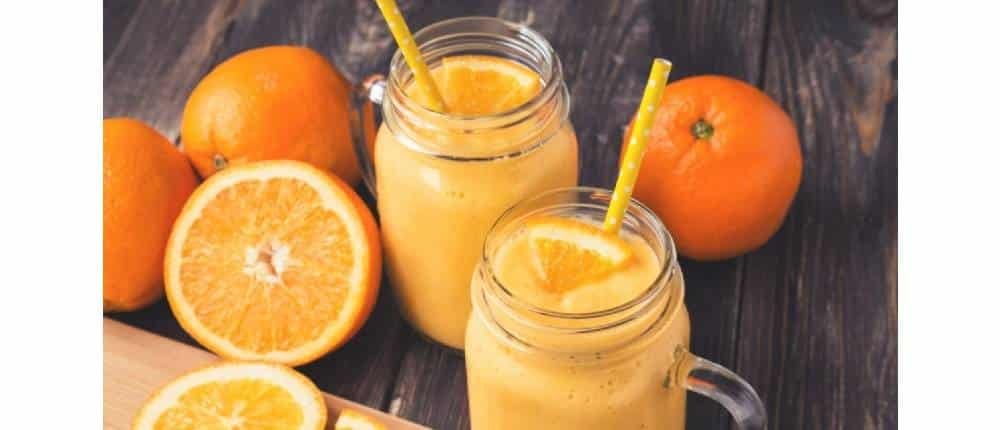 Batido de naranja