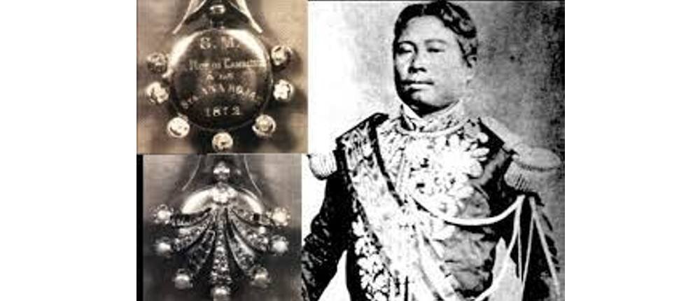 el Rey Norodom de Camboya